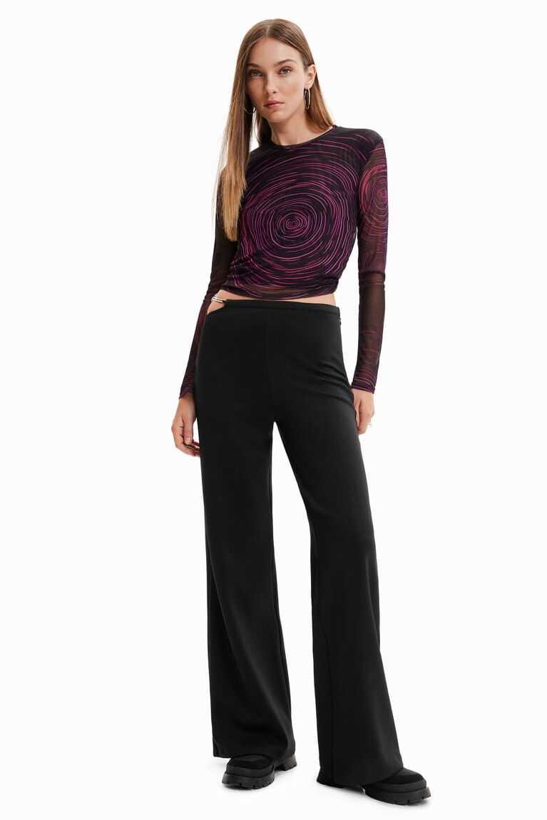 Dámské Legíny Desigual Cut-out chain trousers | 893561FTV