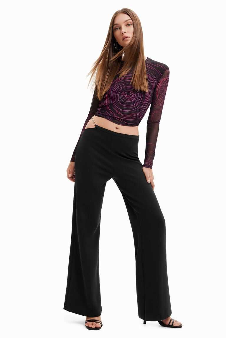 Dámské Legíny Desigual Cut-out chain trousers | 893561FTV