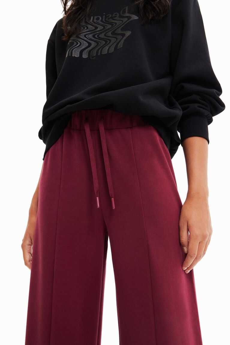 Dámské Legíny Desigual Fine-knit culotte trousers | 726358EJP