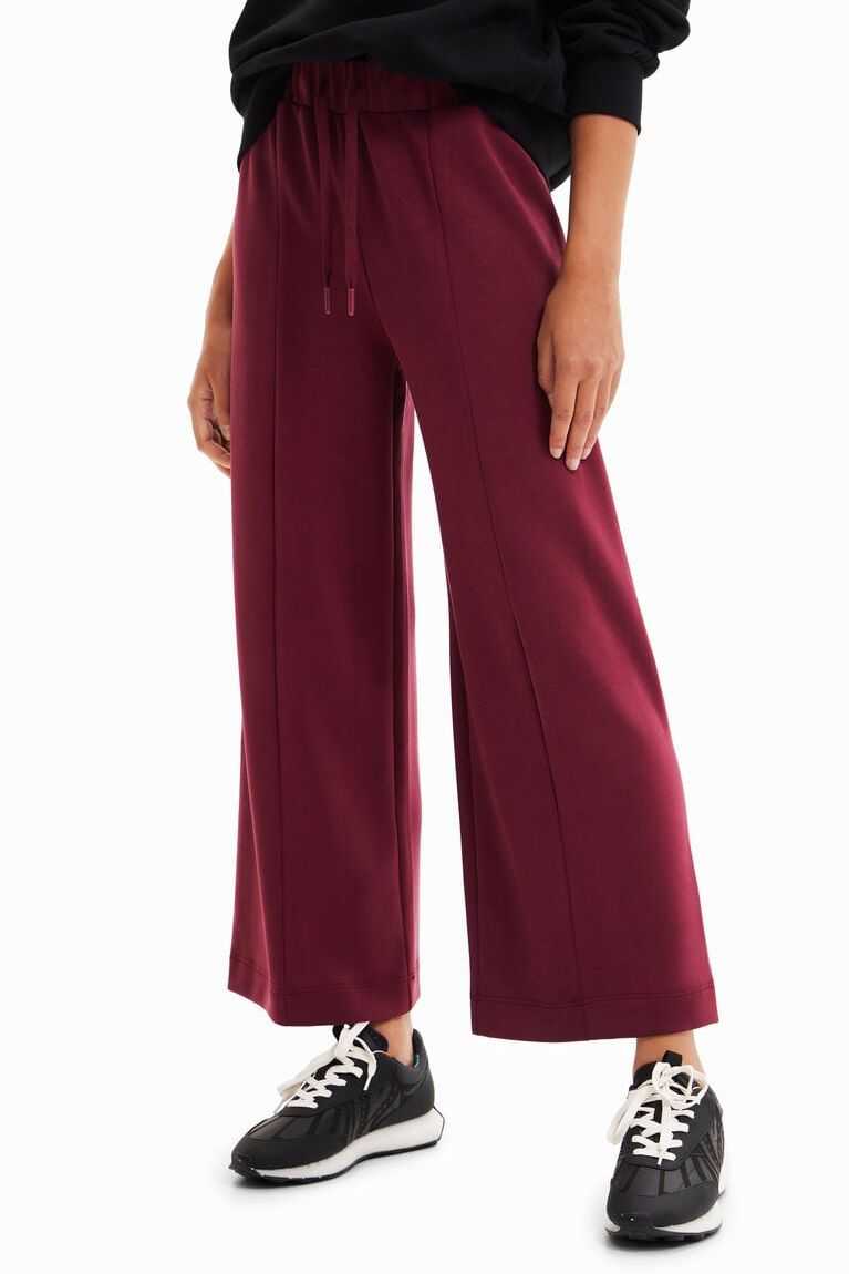 Dámské Legíny Desigual Fine-knit culotte trousers | 726358EJP