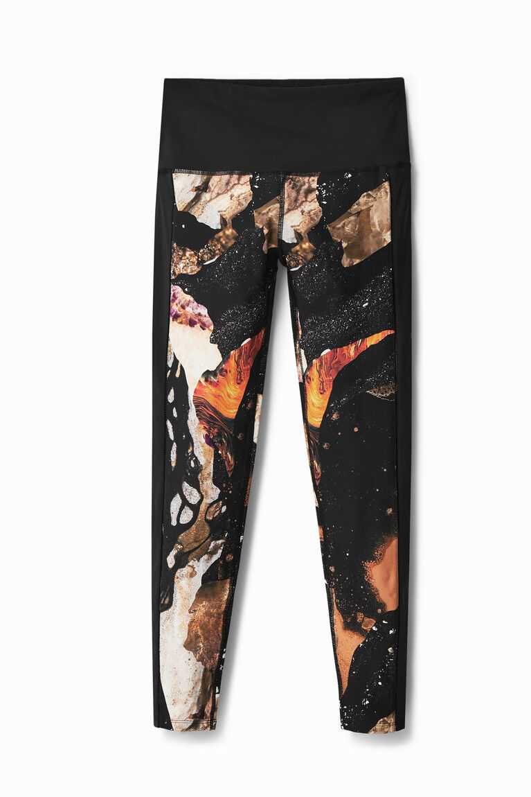 Dámské Legíny Desigual Mineral-effect print | 824319OQD