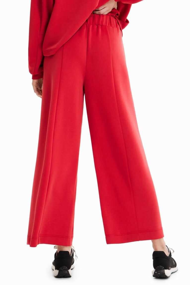 Dámské Legíny Desigual Soft-touch wide-leg trousers | 534621IVY