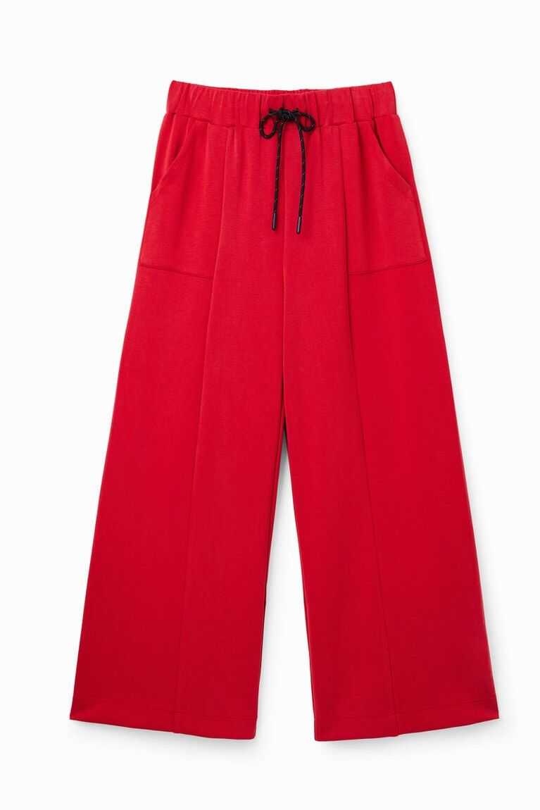 Dámské Legíny Desigual Soft-touch wide-leg trousers | 534621IVY