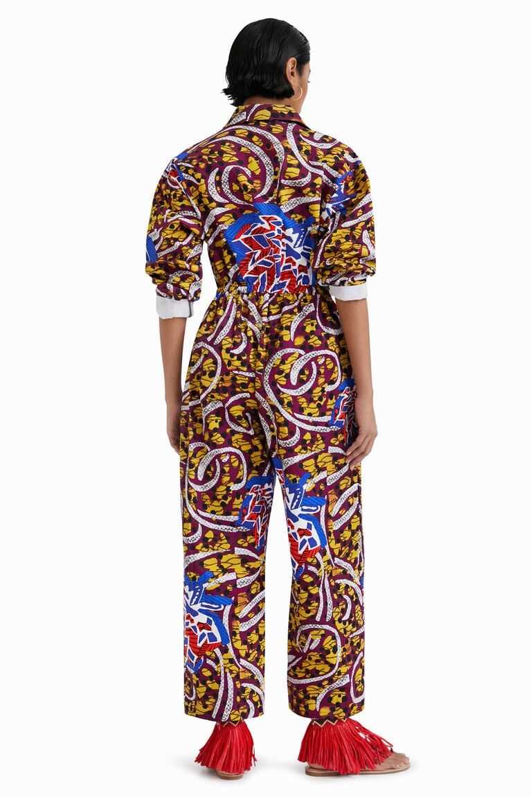 Dámské Legíny Desigual Stella Jean long jumpsuit | 239576IPC