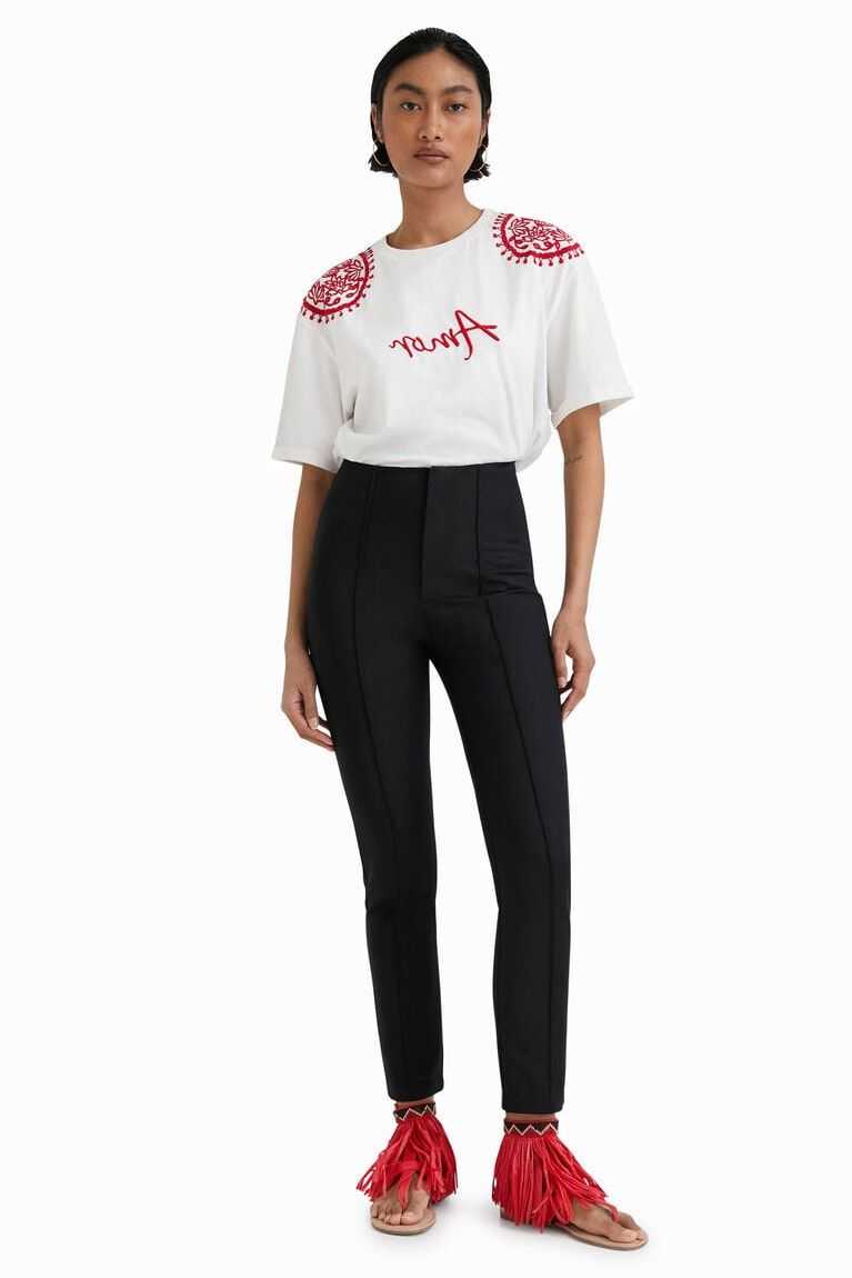 Dámské Legíny Desigual Stella Jean slim trousers | 159784HGO