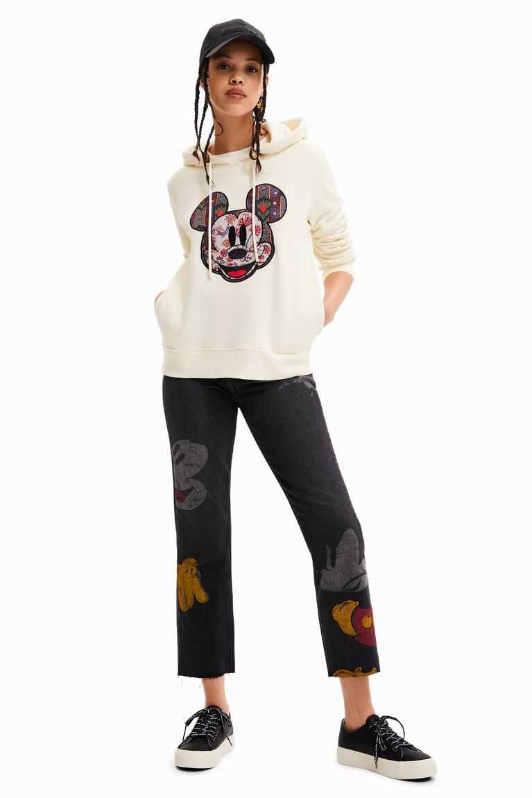 Dámské Mikiny Desigual Large Disney's Mickey Mouse patch | 478290NXB