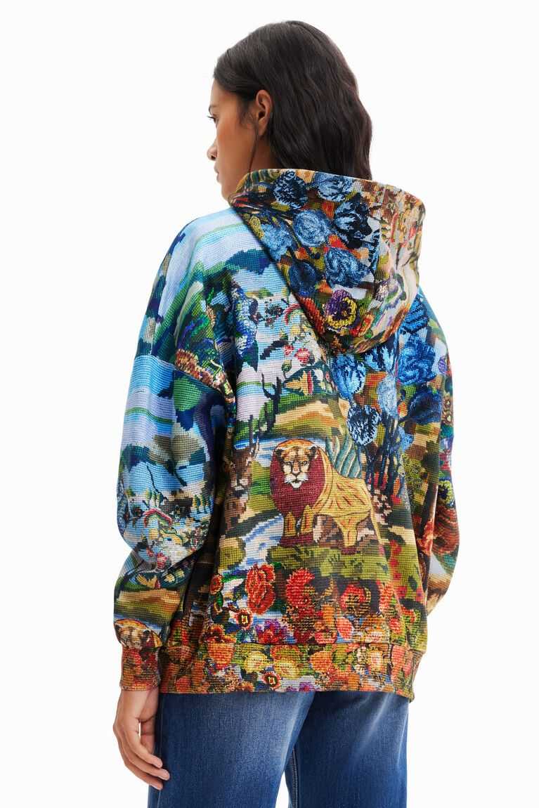 Dámské Mikiny Desigual M. Christian Lacroix hoodie with Disney's Mickey Mouse | 239405GYQ