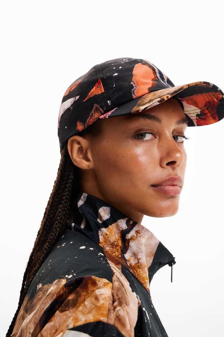 Dámské Mikiny Desigual Mineral print cap | 453879MGF