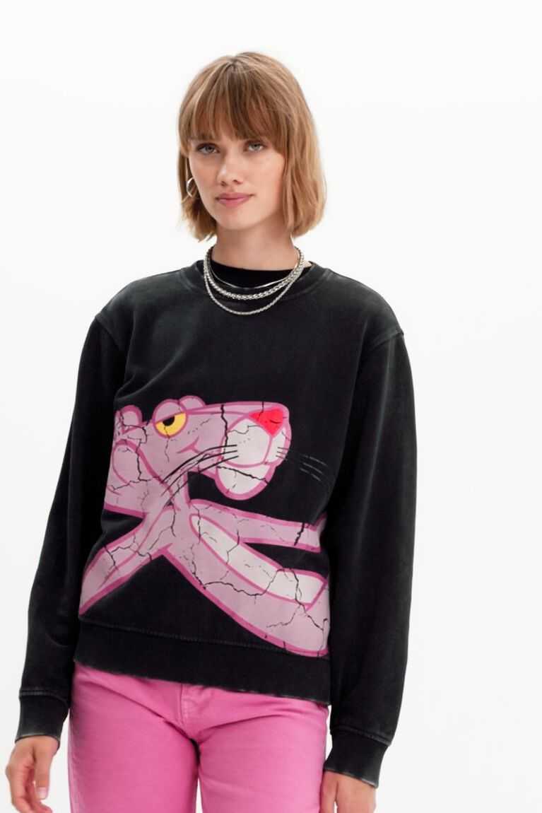 Dámské Mikiny Desigual Pink Panther | 954820MUW