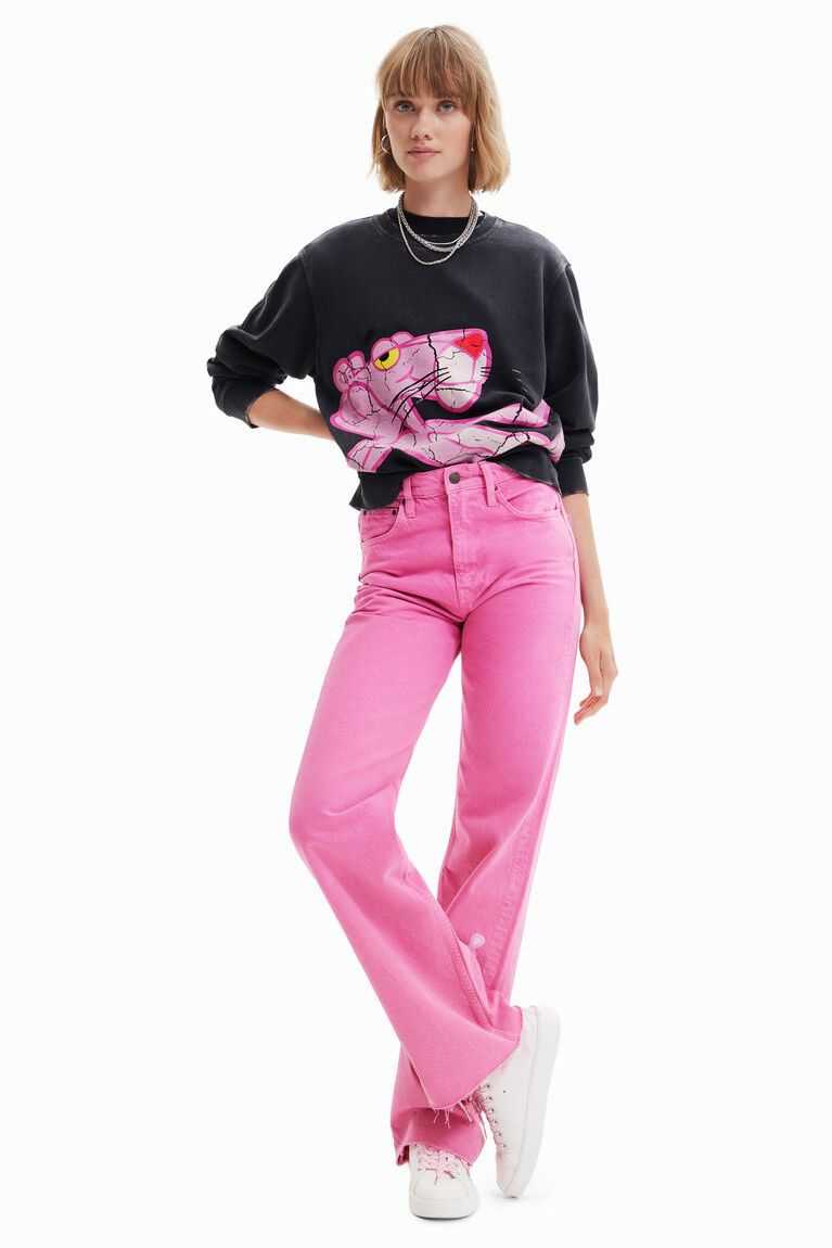 Dámské Mikiny Desigual Pink Panther | 954820MUW