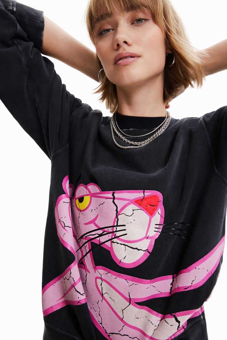 Dámské Mikiny Desigual Pink Panther | 954820MUW