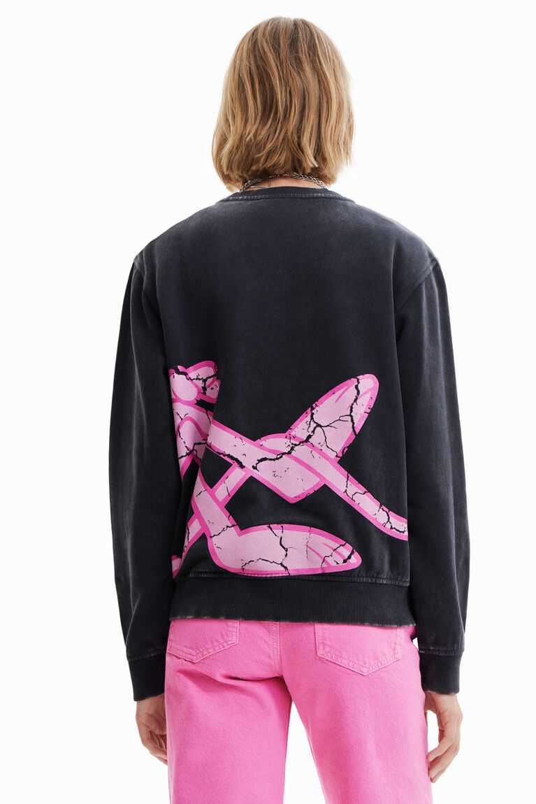 Dámské Mikiny Desigual Pink Panther | 954820MUW