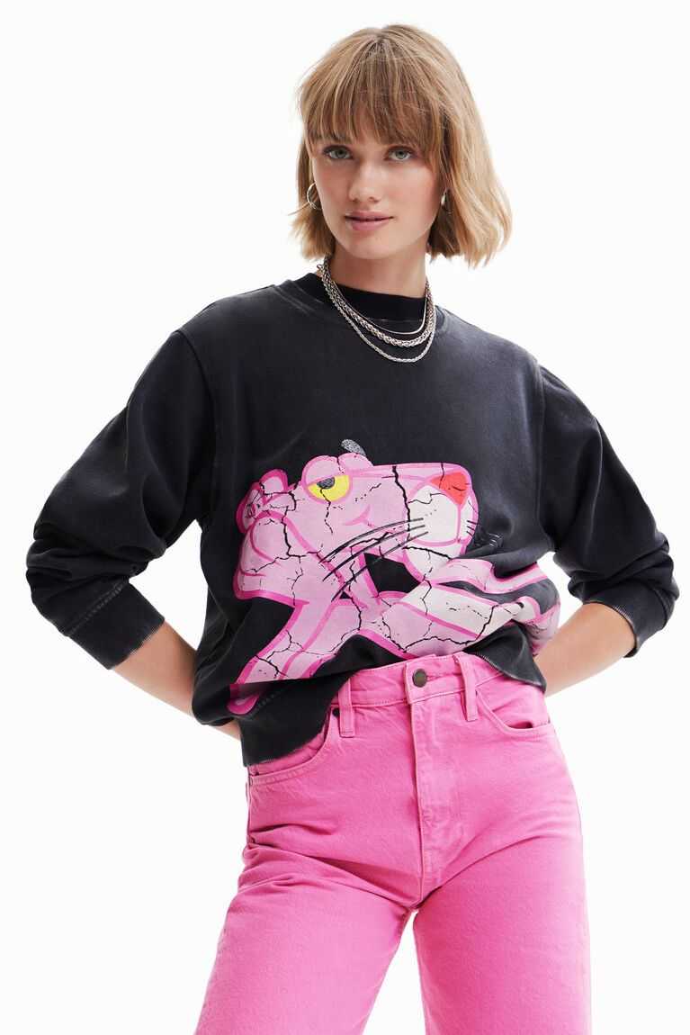 Dámské Mikiny Desigual Pink Panther | 954820MUW