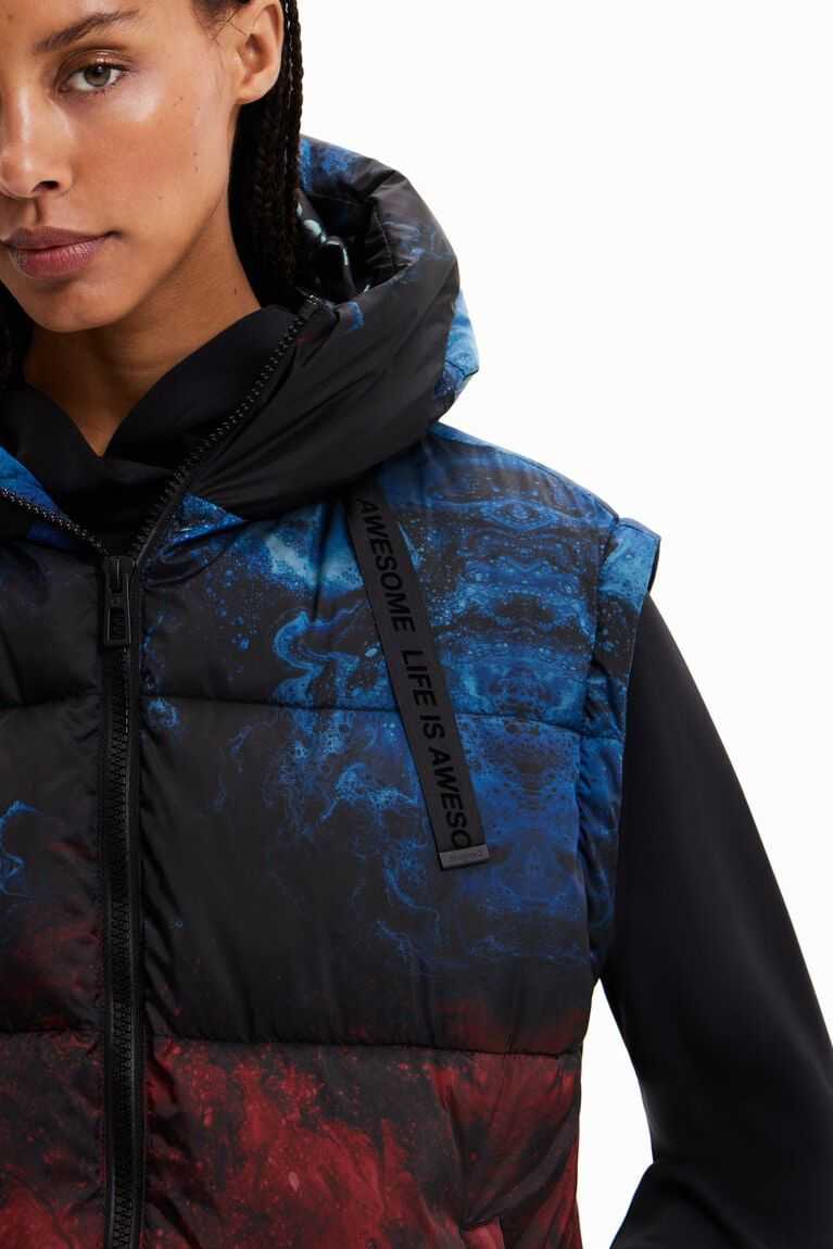 Dámské Mikiny Desigual Polstrovaný gilet-jacket | 874051JLF