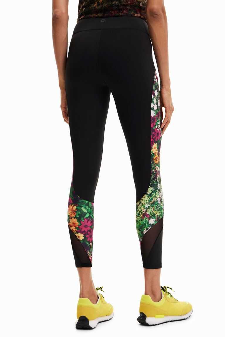 Dámské Mikiny Desigual Slim floral leggings | 138495KFG