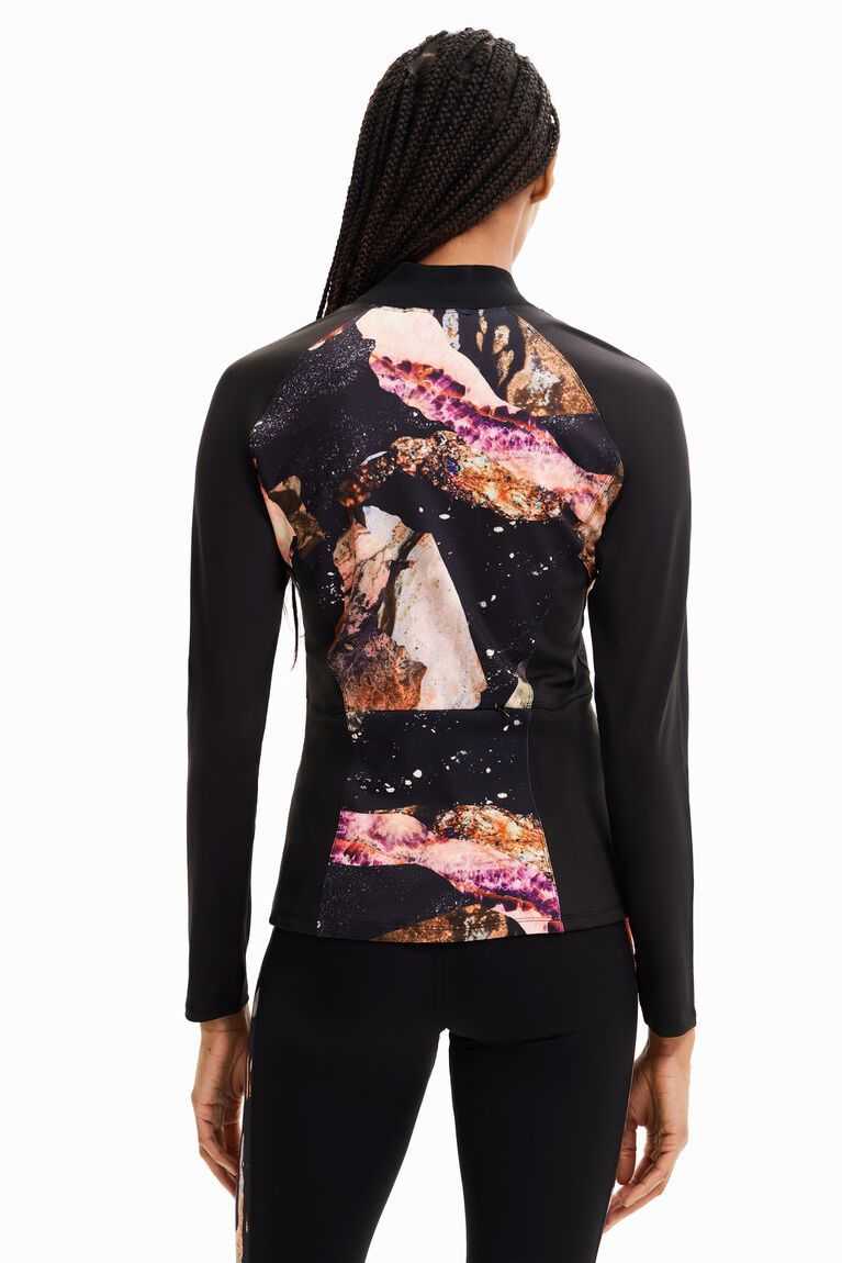 Dámské Mikiny Desigual Slim mineral sport jacket | 169853FPY