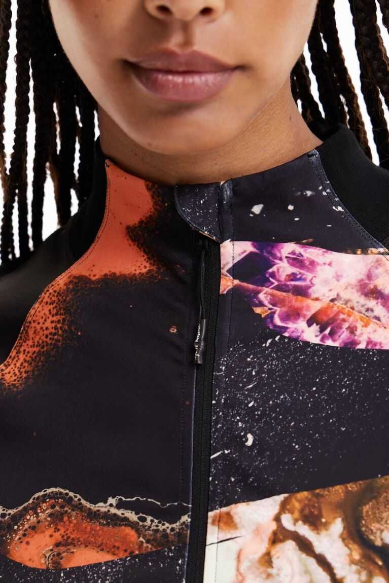 Dámské Mikiny Desigual Slim mineral sport jacket | 169853FPY