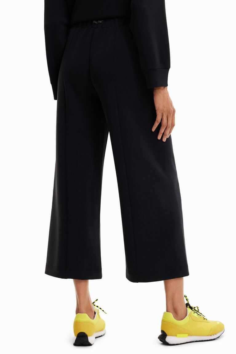 Dámské Mikiny Desigual Soft-touch culotte trousers | 405178QXL