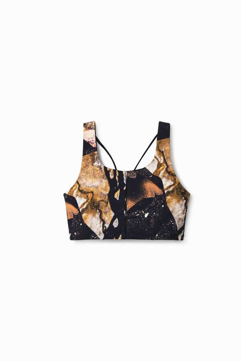 Dámské Mikiny Desigual Sportovní top with digital print | 913870AFD