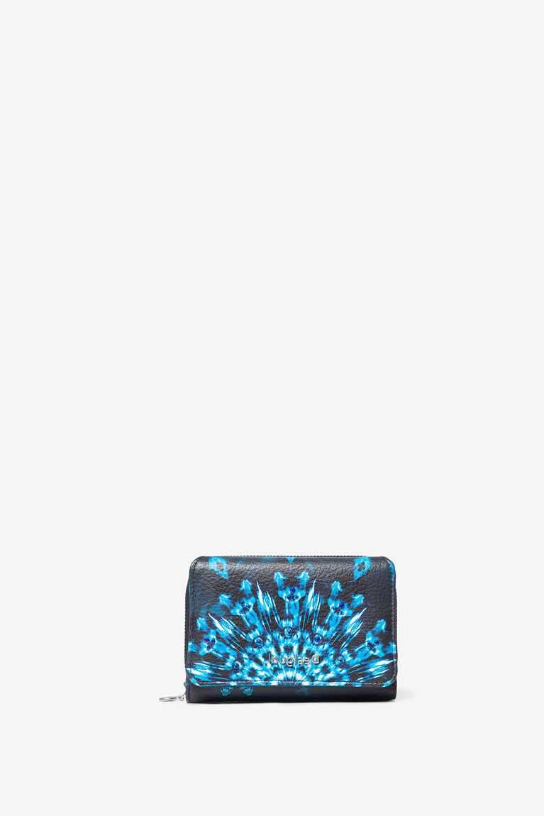 Dámské Peněženky Desigual Blue mandalas coin purse | 420781KHT