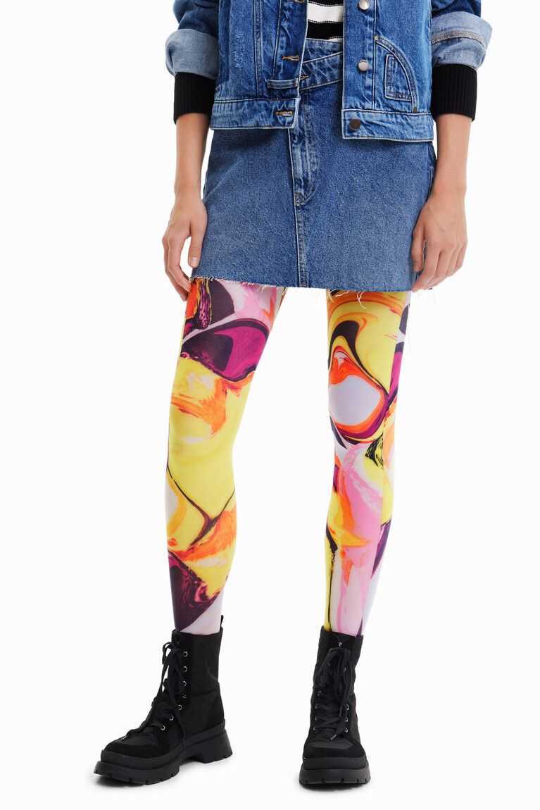 Dámské Ponožky Desigual Abstract arty tights | 809356CQF