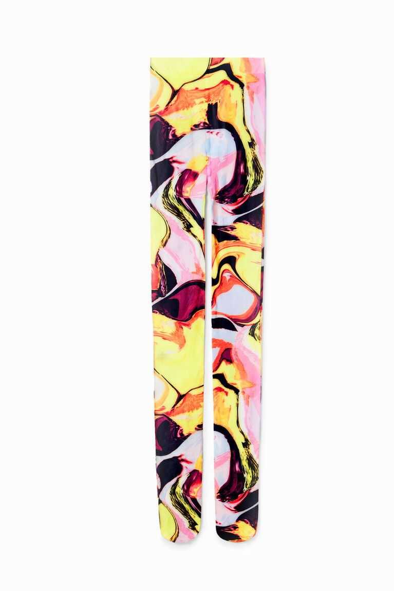 Dámské Ponožky Desigual Abstract arty tights | 809356CQF