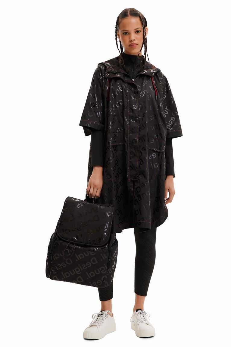 Dámské Ponča Desigual Logo raincoat | 809541IFB