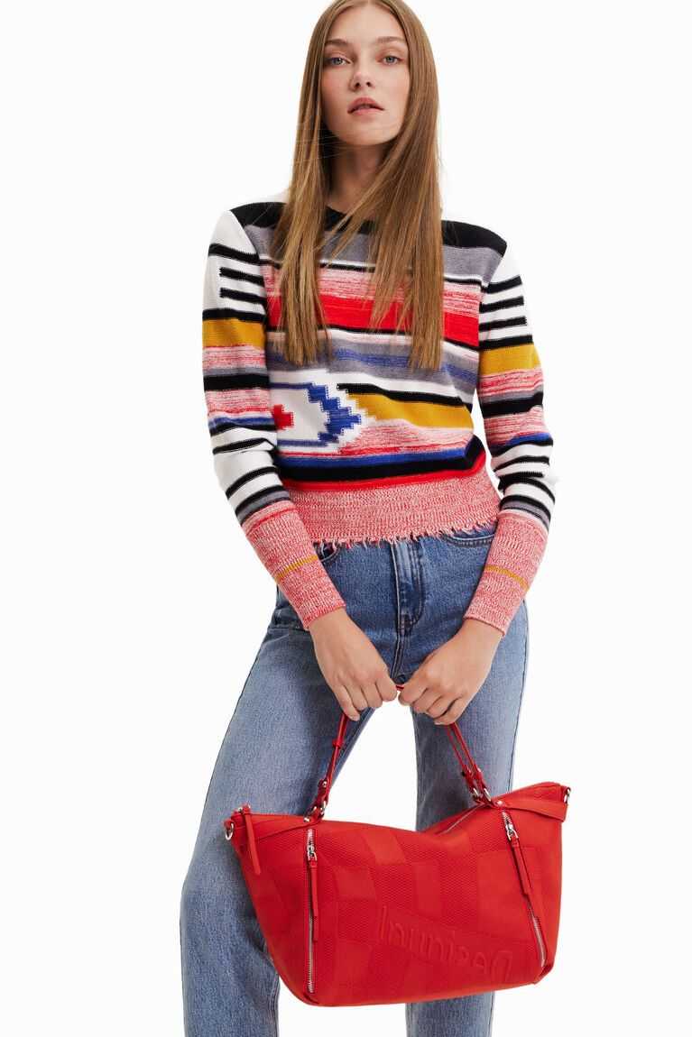 Dámské Přebalovací Tašky Desigual Large textured bag | 502396GIE