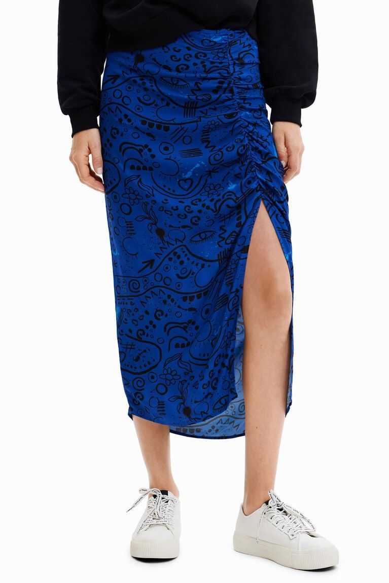 Dámské Sukně Desigual Slim midi slit | 594013EKO