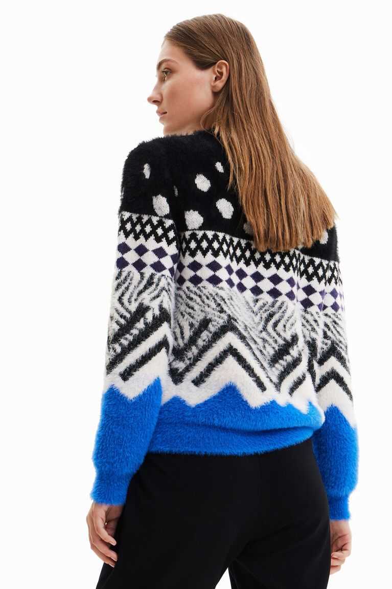 Dámské Svetry Desigual Border pullover | 439721CGO