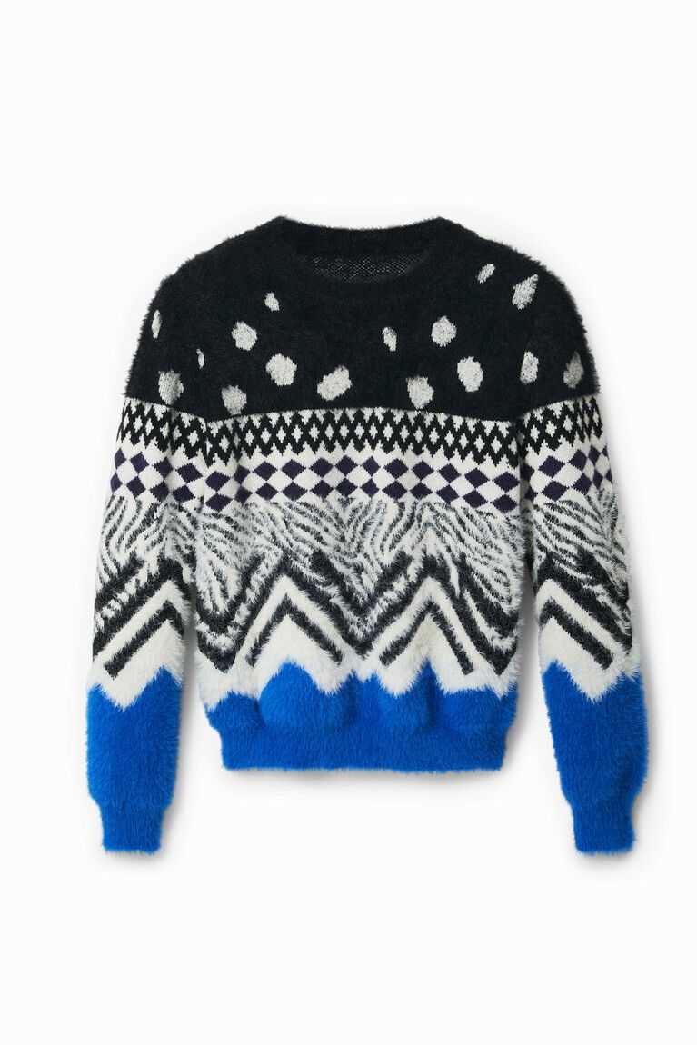 Dámské Svetry Desigual Border pullover | 439721CGO