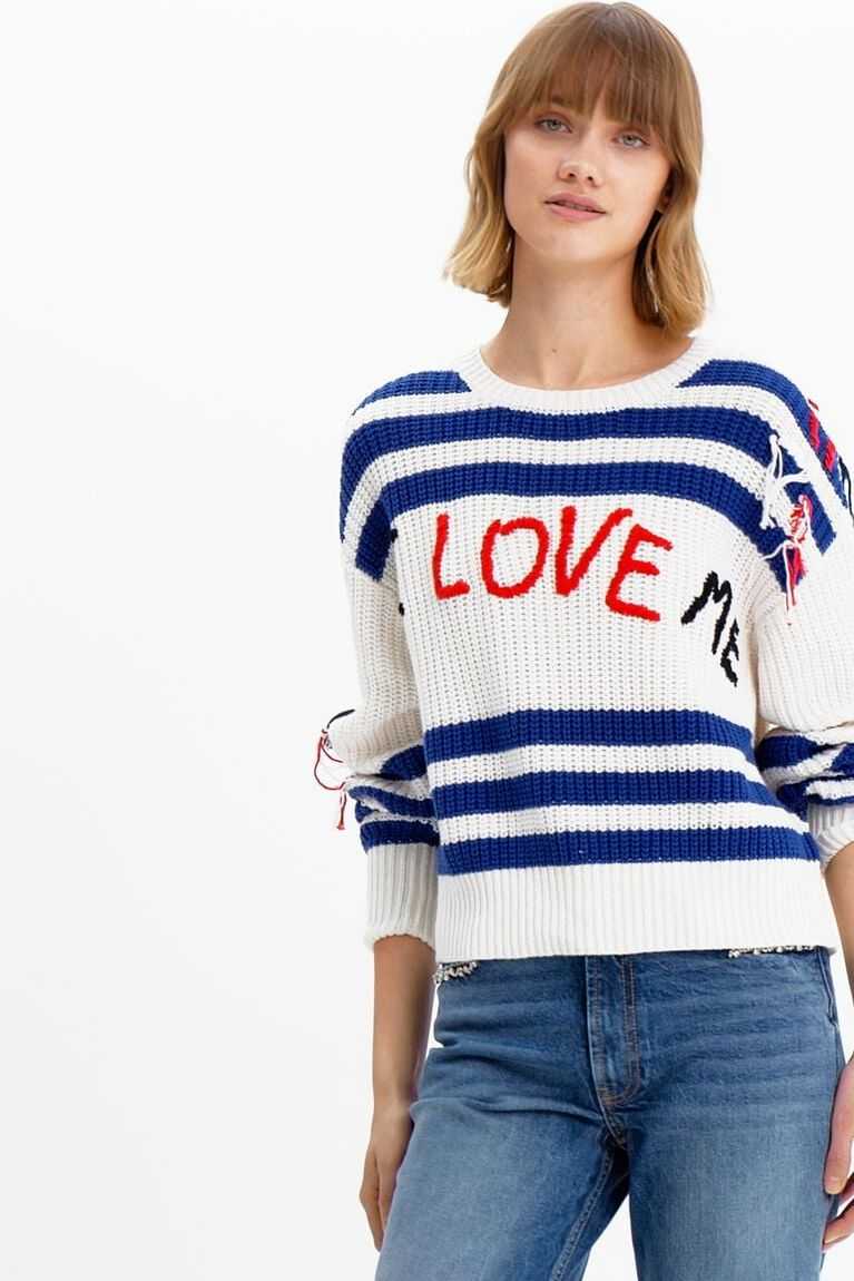 Dámské Svetry Desigual Love me pullover | 185369IGF