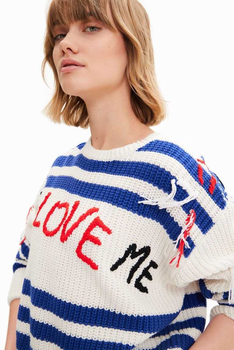 Dámské Svetry Desigual Love me pullover | 185369IGF