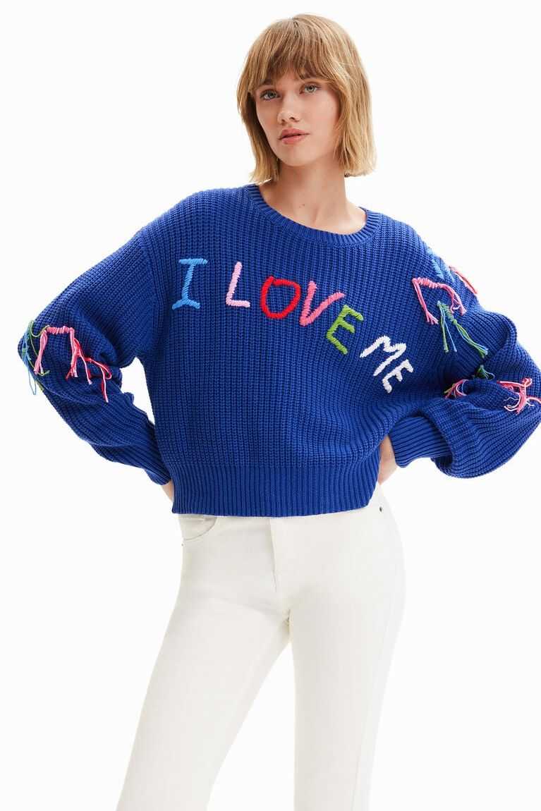 Dámské Svetry Desigual Love me pullover | 451872PHC