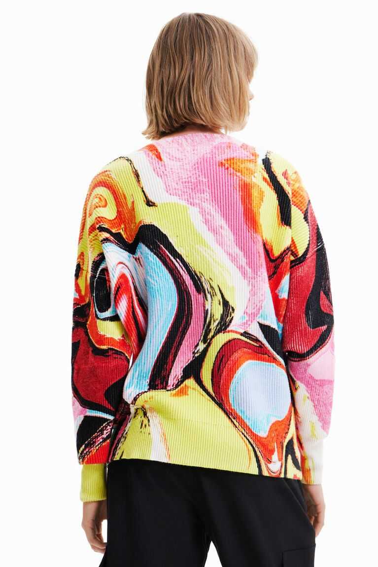 Dámské Svetry Desigual Multicoloured jumper | 728409ZBH