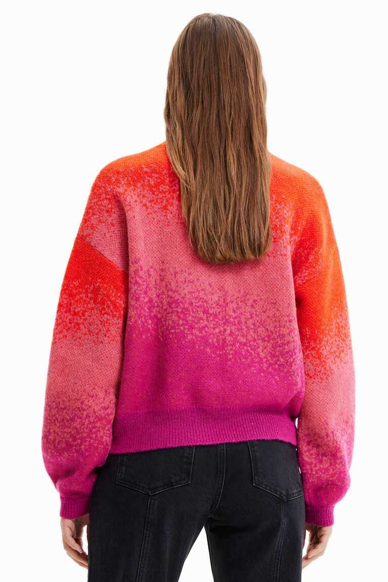 Dámské Svetry Desigual Oversize gradient pullover | 934078NET