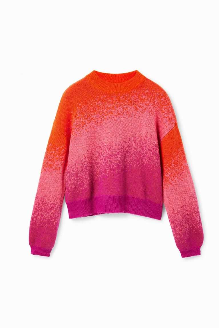 Dámské Svetry Desigual Oversize gradient pullover | 934078NET