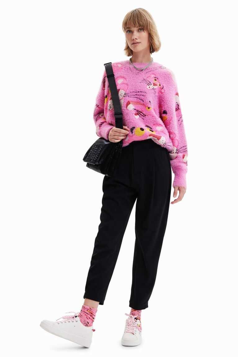 Dámské Svetry Desigual Pink Panther jumper | 276359CEH