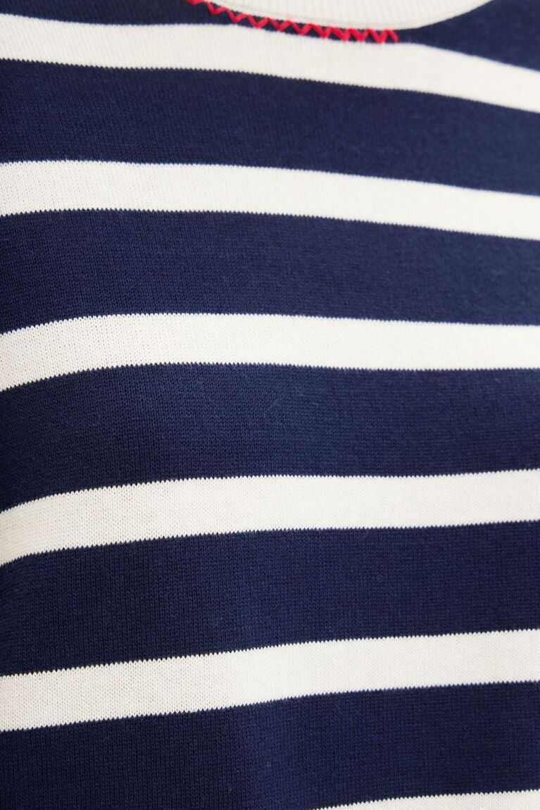 Dámské Svetry Desigual Sailor stripes pullover | 720643HLU