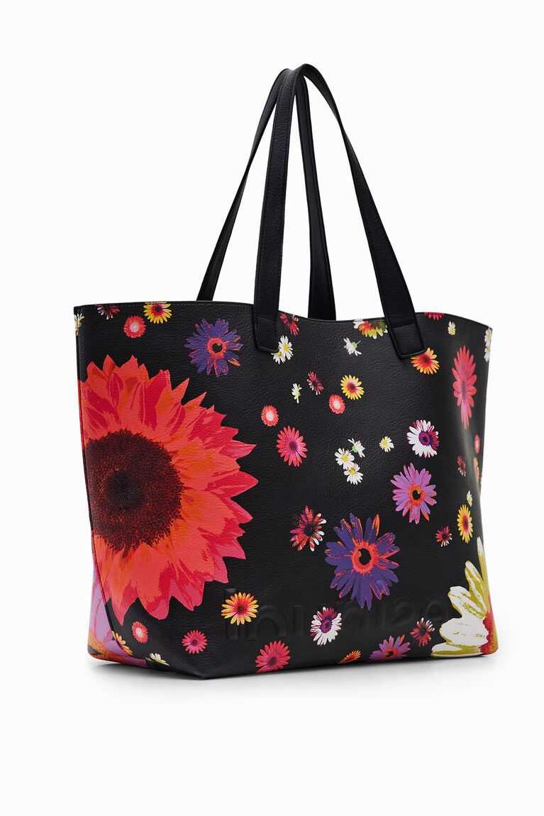 Dámské Tašky Desigual Extra-large reversible floral shopper | 465892TCR