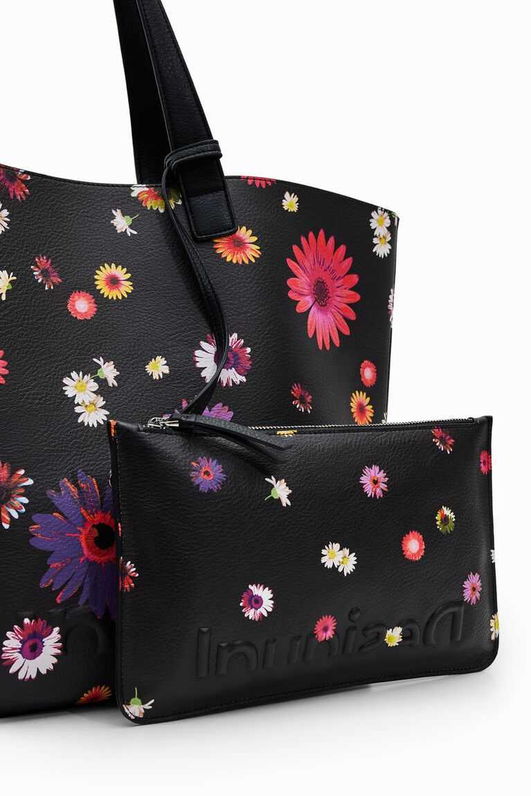 Dámské Tašky Desigual Extra-large reversible floral shopper | 465892TCR