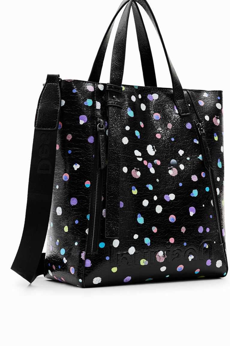 Dámské Tašky Desigual Large polka dot shopper | 204835GLT