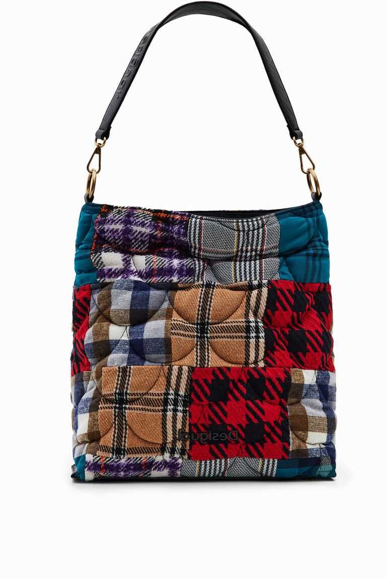 Dámské Tašky Desigual Large tartan bucket | 023974QWN