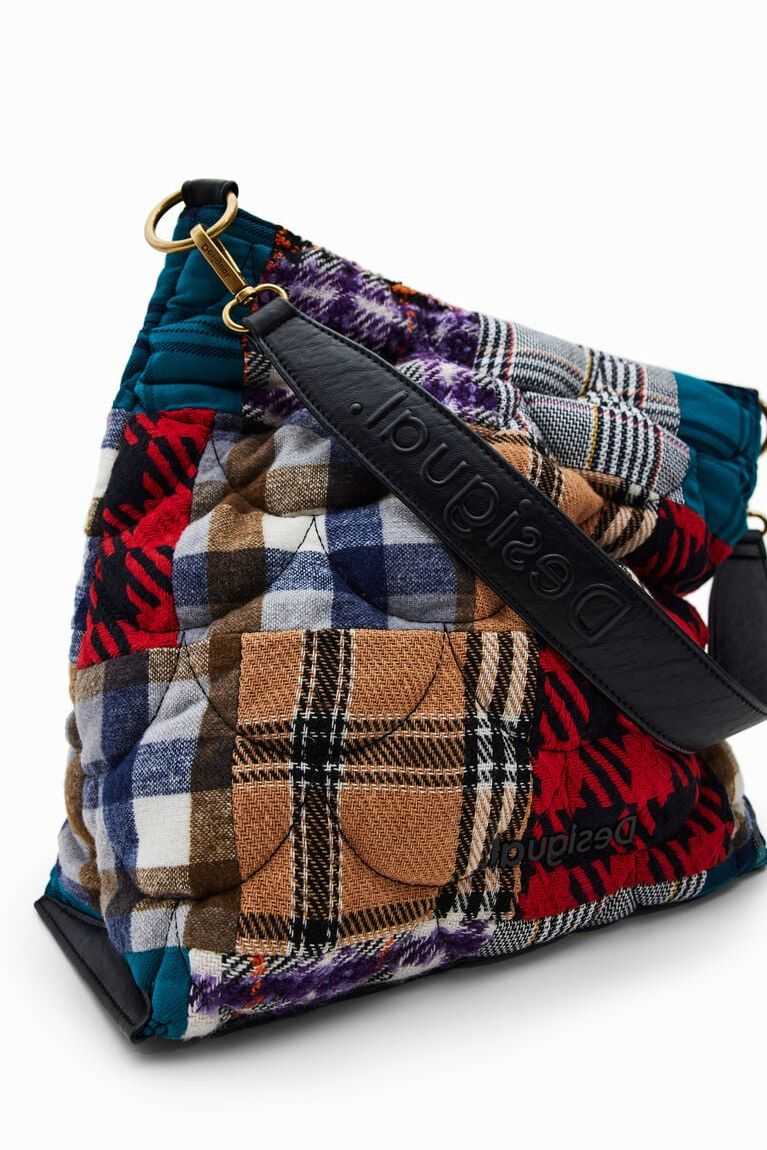 Dámské Tašky Desigual Large tartan bucket | 023974QWN