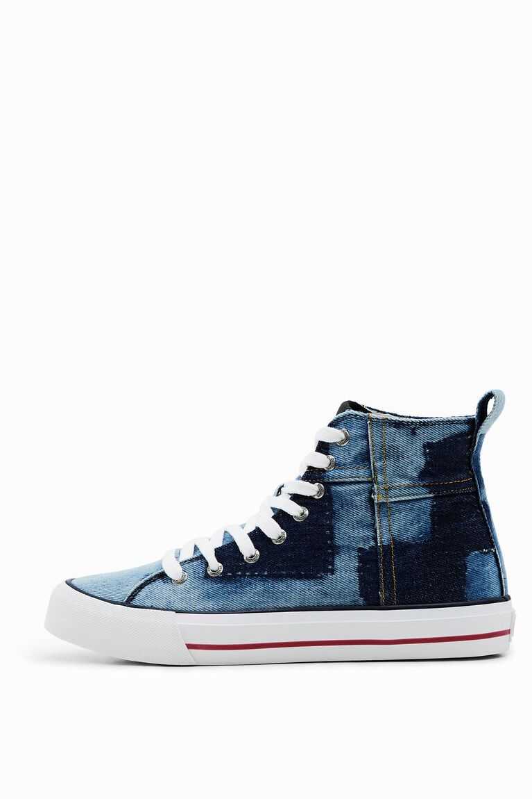 Dámské Tenisky Desigual Denim high-top | 546821DJX