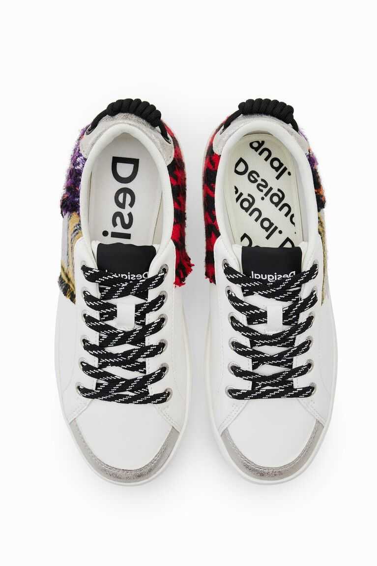 Dámské Tenisky Desigual Tartan patchwork | 518460TOA