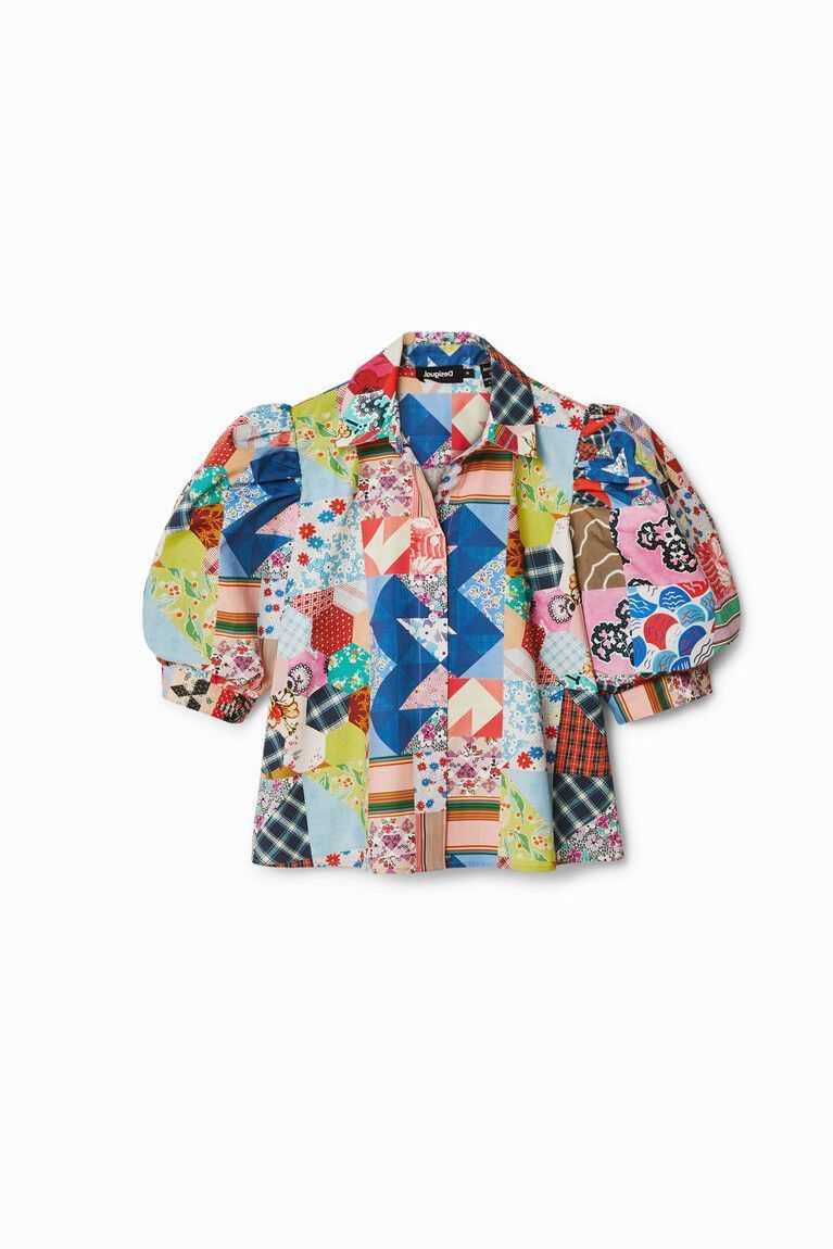 Dámské Topy Desigual Johnson Hartig patchwork | 527480HRU