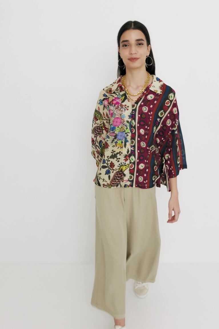 Dámské Topy Desigual Patch | 386972PFG