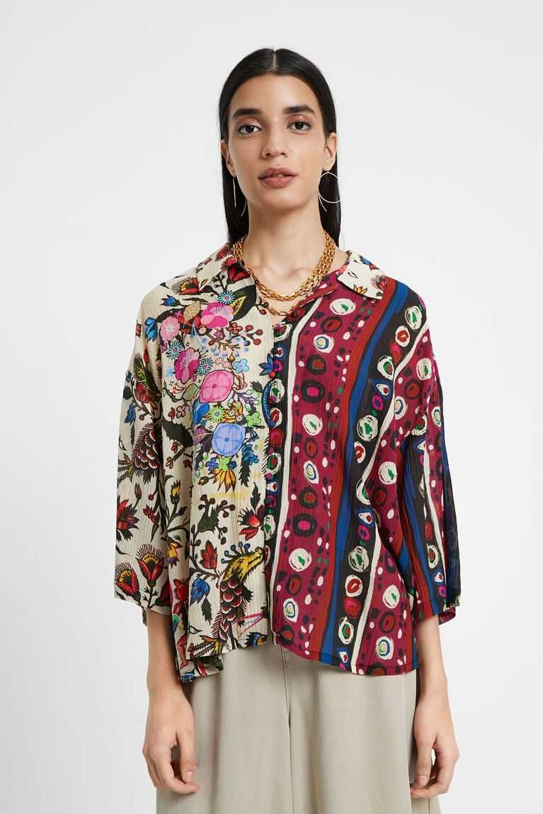 Dámské Topy Desigual Patch | 386972PFG