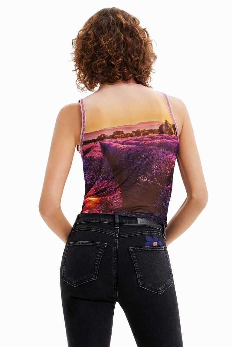 Dámské Tričko Desigual Photographic print | 834967SBC